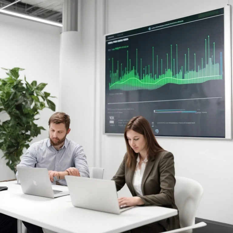 Illustration angewandte Künstliche Intelligenz im Unternehmen